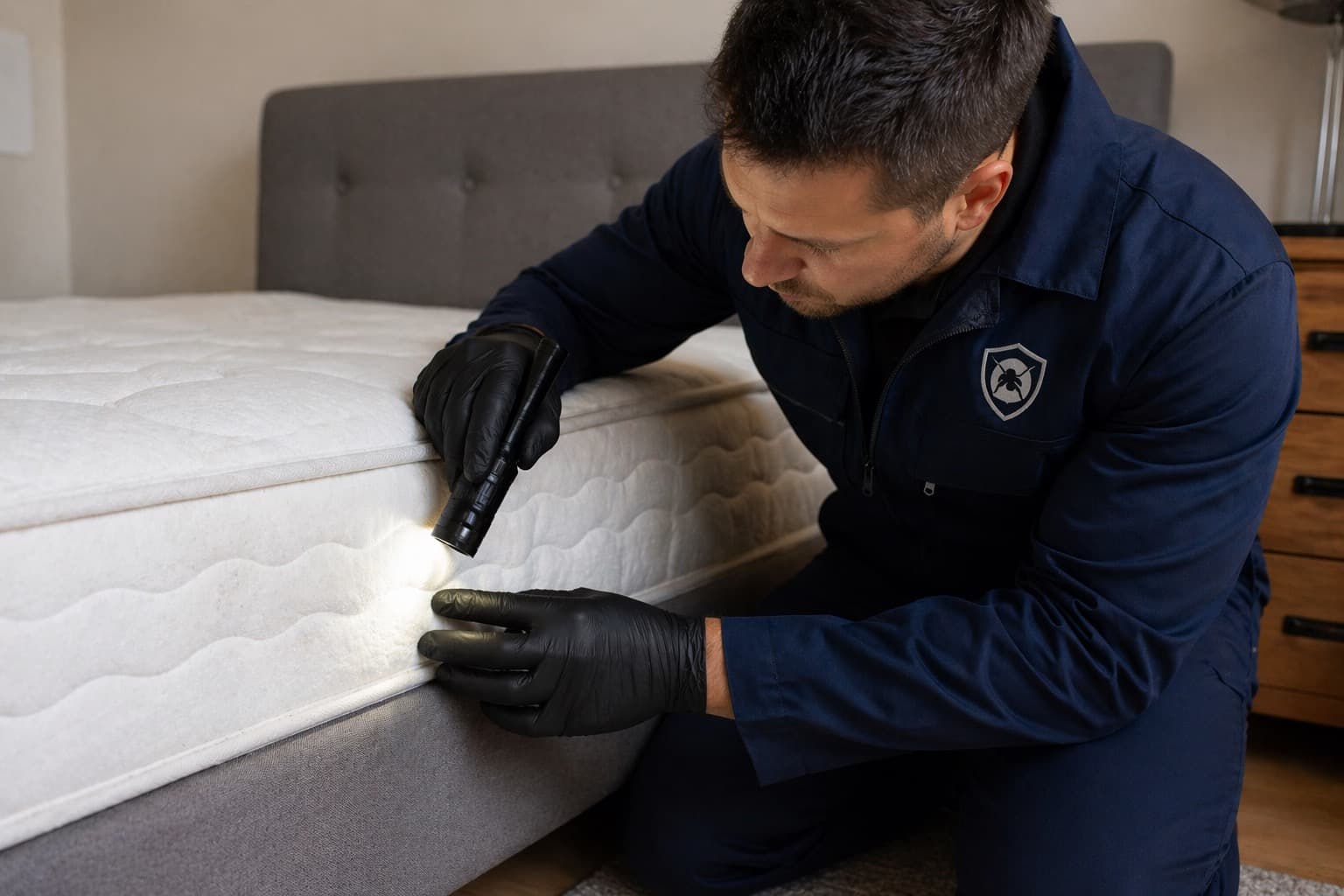 Inspection punaises de lit